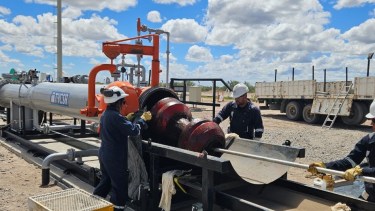 El llenado del oleoducto requirió más de 1 millón de barriles de petróleo. 