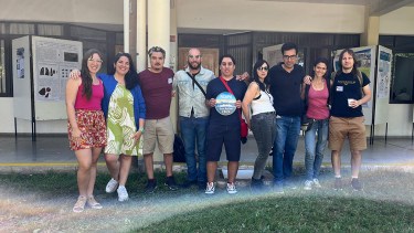 Investigadores, becarios y técnicos se enfocan en la paleontología desde Roca - Foto: Prensa IIPG.