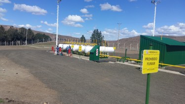 La planta de gas de Los Miches (Gentileza Hidenesa)