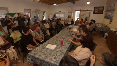 Memorias que Persisten (MqP) presentó su documento fundacional en ATEN (foto Oscar Livera)