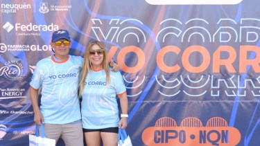 Los inscriptos para el Yo Corro 2024 llenaron el MNBA en Neuquén - Foto: Florencia Salto. 