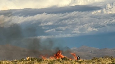 Incendios en Neuquén. Foto: gentileza.