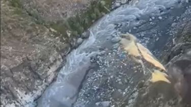 Así es la zona donde buscan a Javier Valdes. 