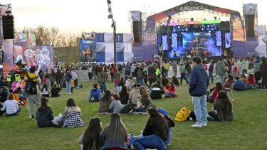 Fiesta de la Confluencia 2025 en Neuquén. Foto: Florencia Salto.