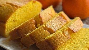 Para la hora del mate nada más rico que un budín de mandarina sin TACC