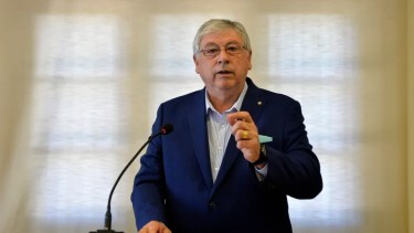 Cortés mantiene un régimen de actualización de tasas por módulo fiscal, pero la recaudación no repunta. (archivo)