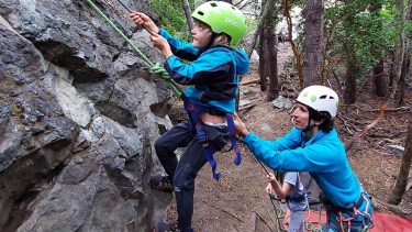 La escuela de escalada funciona desde 2010. Foto: gentileza