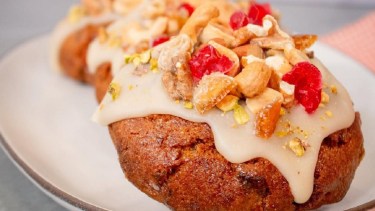 Tomá nota de estas galletas navideñas de pan dulce