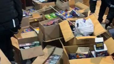 Fueron allanadas cinco viviendas. Foto: El Chubut. 