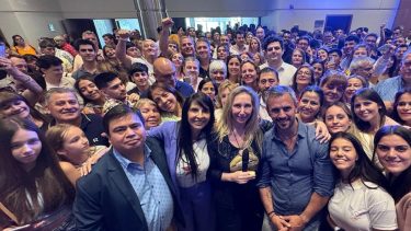 Acto de La Libertad Avanza en Cipolletti. Gentileza