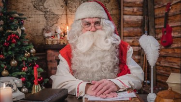 Papá Noel llegó a Neuquén. 