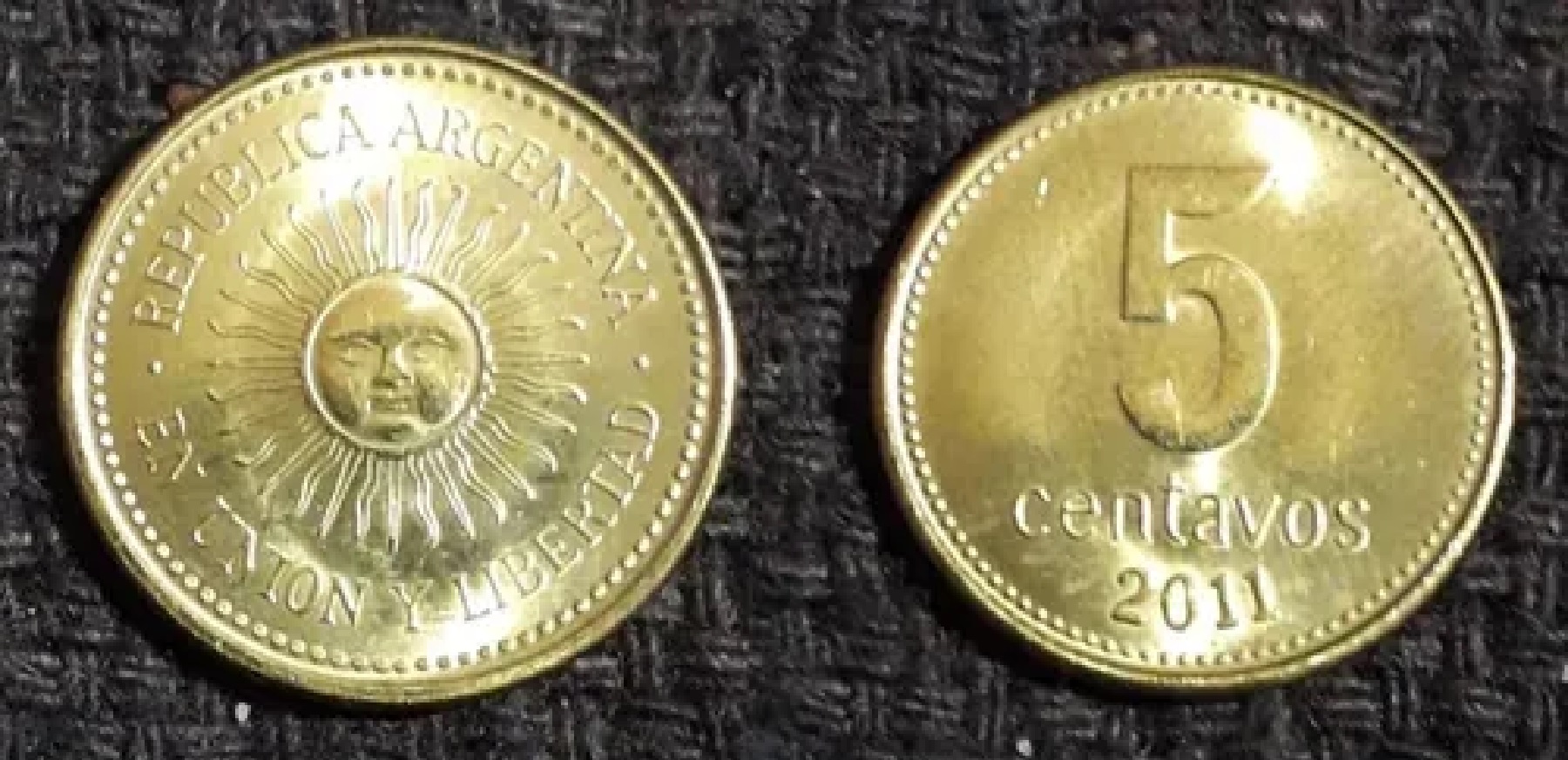 Cómo son las monedas de 5 centavos que se compran por más de $250.000