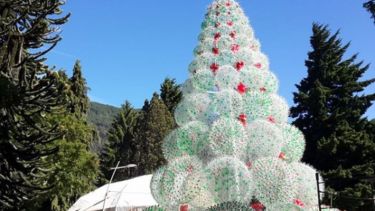 San Martín de loa Andes se prepara para la navidad. Foto: Municipalidad de San Martin de los Andes. 