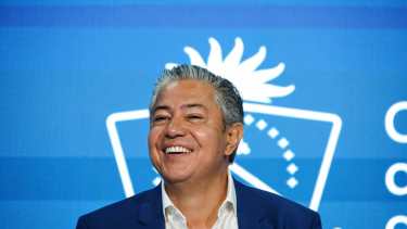 Rolando Figueroa, gobernador de Neuquén. Foto: Cecilia Maletti.