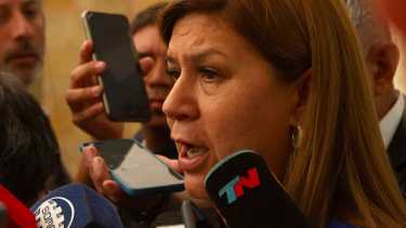 Gloria Ruiz, vicegobernadora de Neuquén, actualmente suspendida. (Archivo/Emiliano Ortiz).