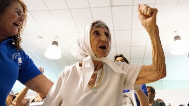 Este miércoles 30 de abril la Asociación Madres de Plaza de Mayo cumple 48 años.  (Cecilia Maletti).