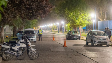 Controles en Roca por Año Nuevo. Foto: gentileza