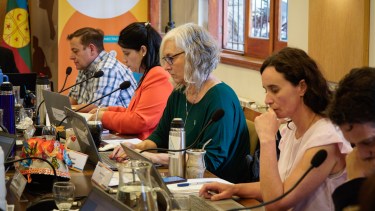 El Concejo solicitó varios ajustes en el proyecto original y finalmente aprobó el presupuesto del intendente Cortés. (Marcelo Martínez)