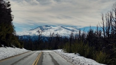 Volcán Puyehue.-