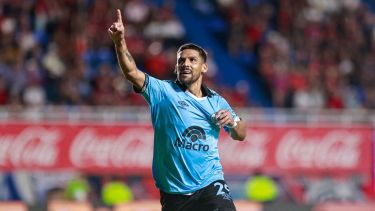 Franco Jara es el goleador de la Liga Profesional.