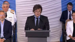 Javier Milei tildó a Maduro de «dictador criminal» y habló del gendarme detenido: «Agotaremos todas las vías para traerlo sano y salvo»