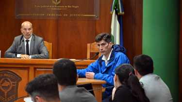 La decisión del jurado popular sorprendió a todos en la sala de audiencias, en Viedma.Foto: Marcelo Ochoa