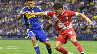 Boca iguala sin goles ante Argentinos Juniors en la Bombonera. Foto: FBaires.