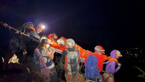 Rescate «técnico» de un turista de Buenos Aires en el cerro López en Bariloche