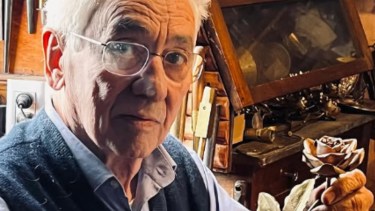 Juan Carlos Pallarols tiene 82 años. Foto: gentileza