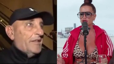 El puma Goity y Flor Peña