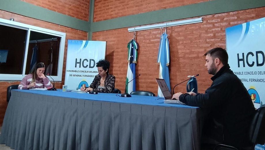 El Concejo Deliberante de Fernández Oro (Foto: Gentileza)