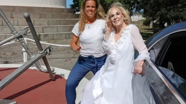 Mirtha Legrand en Faro de La Memoria en Mar del Plata
