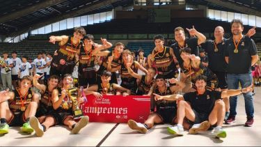 Zorros de San Martín de los Andes, campeón Sub 18 de básquet en Valdivia