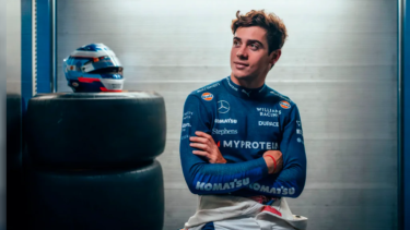 Mientras espera novedades, Colapinto sigue como piloto de prueba en el equipo Williams. (Archivo)