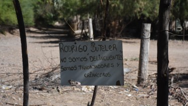 Video | Río bloqueado en Cipolletti, crianceros versus Rodrigo Buteler: cuál es el conflicto en la isla Jordán
