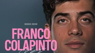 Franco Colapinto Alpine.-