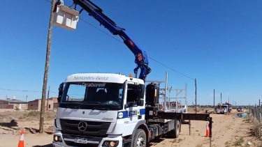 La cooperativa de energía presta el servicio en Cutral Co y Huincul. (Foto gentileza)