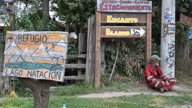 Los 40 turistas no pudieron llegar al circuito Wharton. Foto: archivo