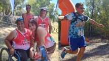 Imagen de ¡Hay equipo!: el Triatlón de la Pera los unió para que la discapacidad no los frene