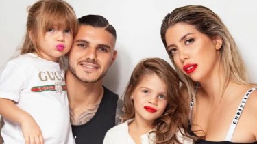 Mauro, Wanda, Isabella y Francesca.