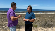Imagen de Proyecto de GNL en Río Negro: Weretilneck visitó el golfo donde funcionará «el hito» energético del país