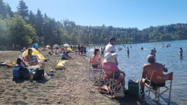 Sigue el conflicto en el camping Correntoso.  Foto: Gentileza Municipalidad de Villa La Angostura. 