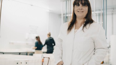 Tamara Rubilar es investigadora del Conicet. Foto: Gentileza