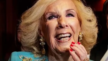 Mirtha Legrand.