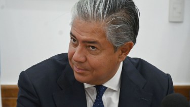 El gobernador de Neuquén, Rolando Figueroa. Foto: Florencia Salto.