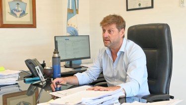 Juan Pablo Dirr es el presidente del Tribunal de Cuentas de Neuquén. Foto: Florencia Salto.