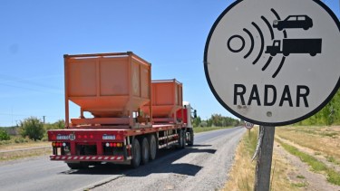 Los radares en rutas provinciales de Neuquén quedarán suspendidos por 180 días. Foto: Florencia Salto.
