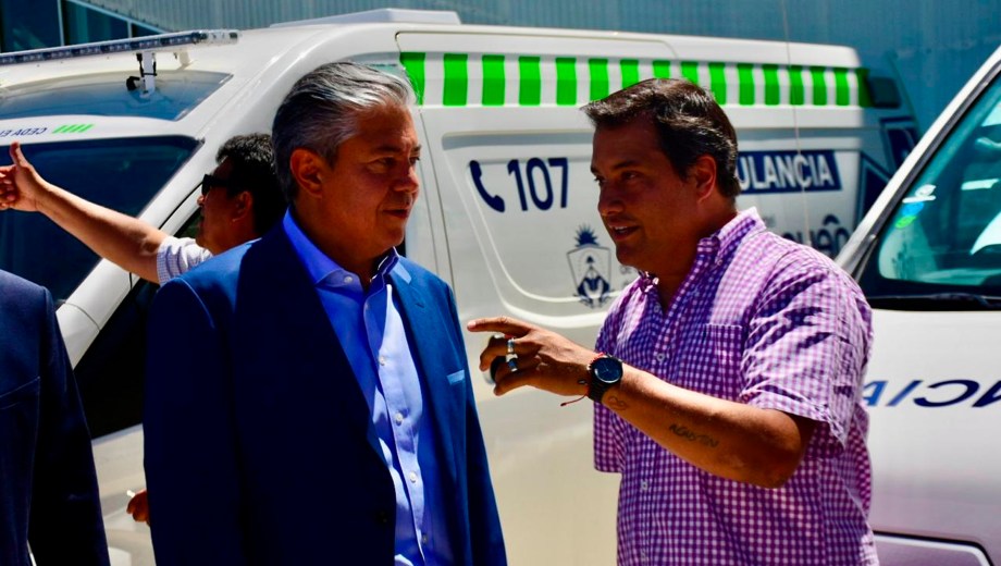 Koopmann es uno de los integrantes del MPN que más muestras de apoyo le ha dado al gobernador Rolando Figueroa. Foto Matías Subat.