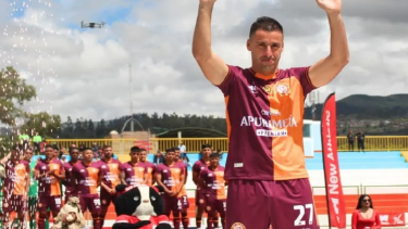 El goleador roquense tendrá una nueva experiencia en el fútbol sudamericano. 