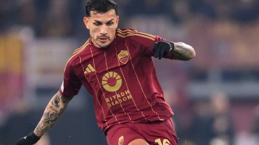 Leandro Paredes fue reemplazado en el duelo de la Roma por Europa League y expresó su disgusto.